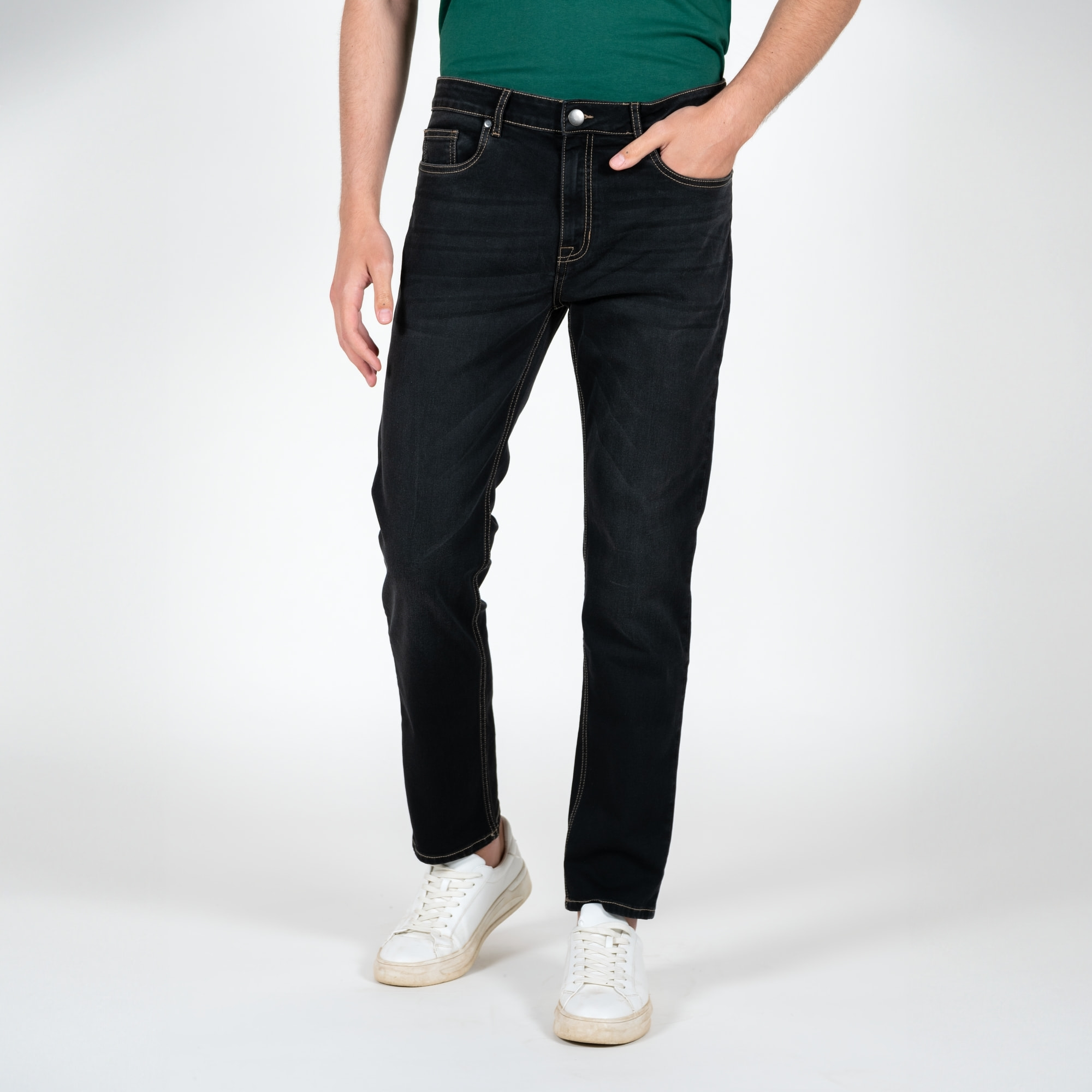 Pantaloni denim stretch 5 tasche