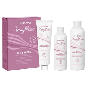 INEBRYA Set Straightess 3 Steps Ammonia Free