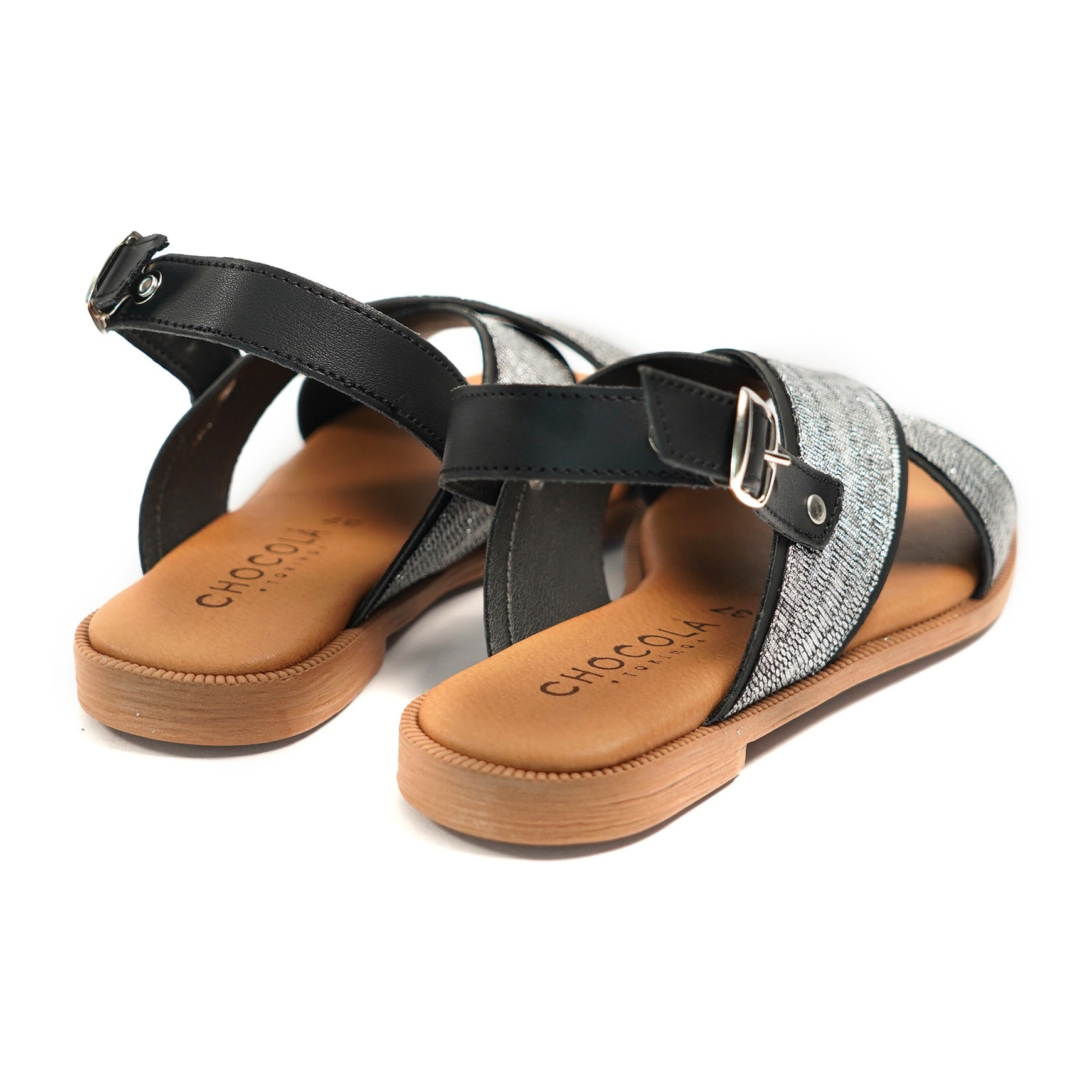 SANDALO FLAT ARGENTO