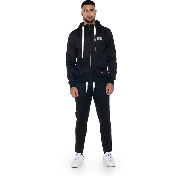 Tuta da uomo in tessuto tecnico con zip Leone 1947 Apparel "Tech"