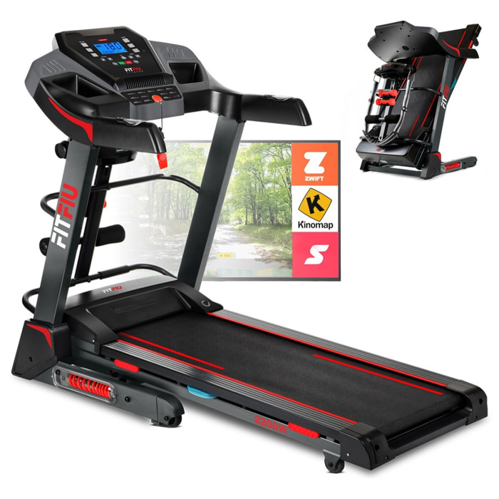 Cinta de correr plegable MC-500 FITFIU 18km/h inclinación automática