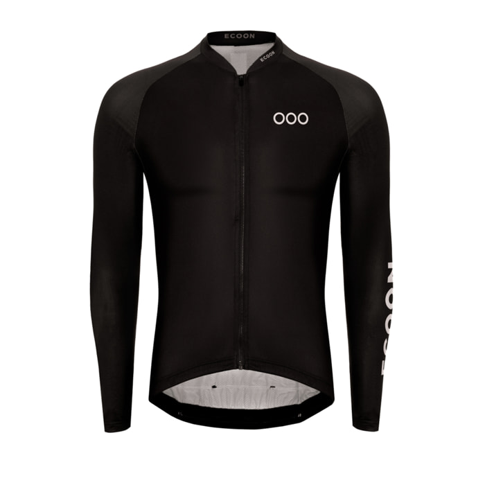 Maillot de manga larga ECOON modelo Tourmalet Men en color Negro