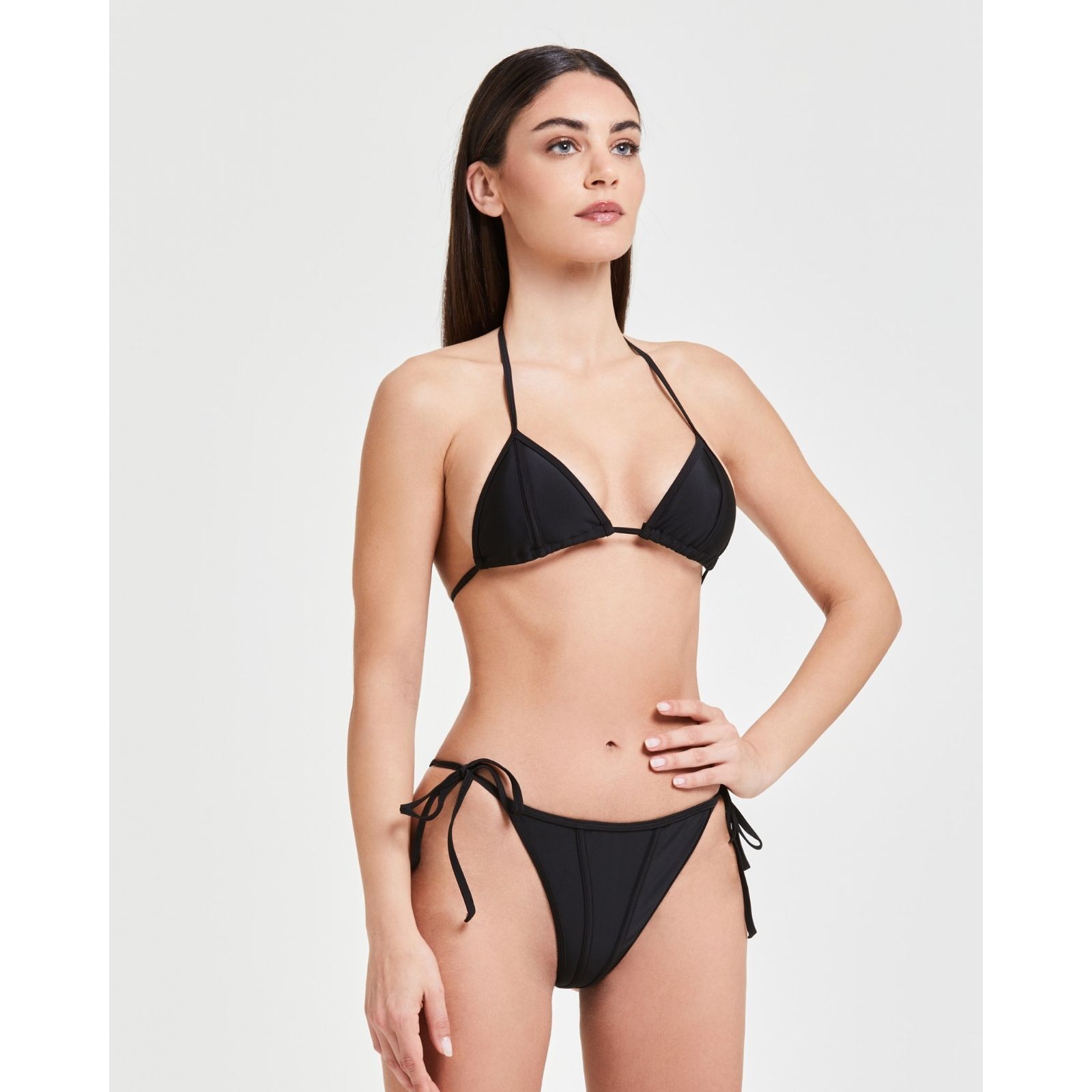 Pompea x Silvian Heach slip con lacci laterali