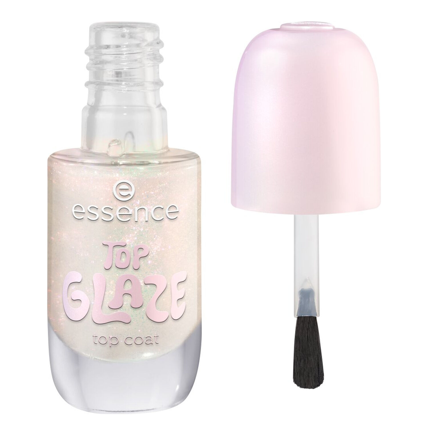 Top Glaze - Top Coat Teinte Rose Nacrée 8ml