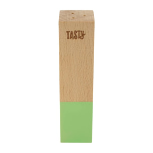 Salière en bois Tasty Green