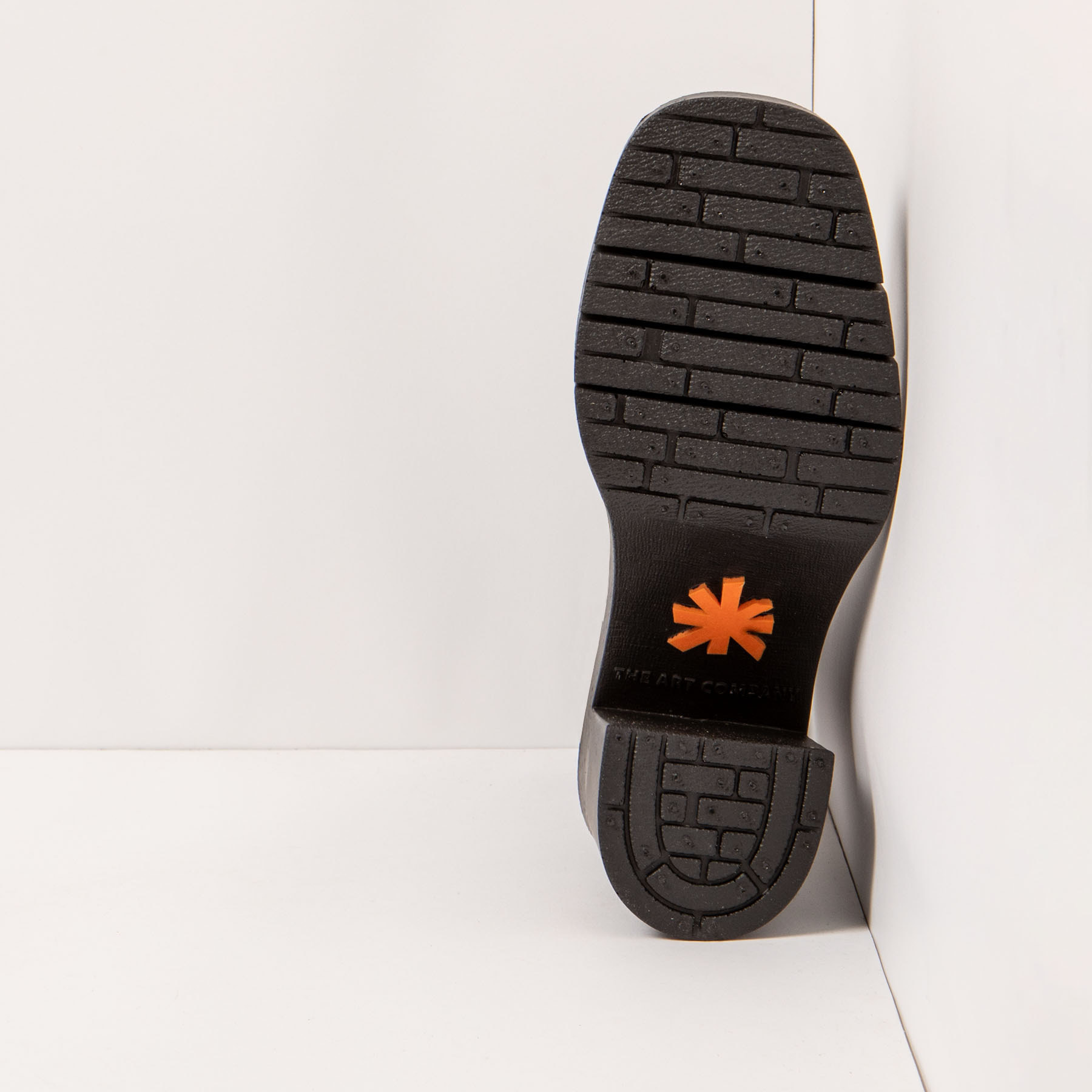 Botines con tacón 1974 NAPPA SHINNY NAVY-BLACK/BERNA color Navy-black