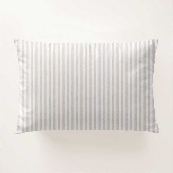 Funda de Almohada Bande Beige
