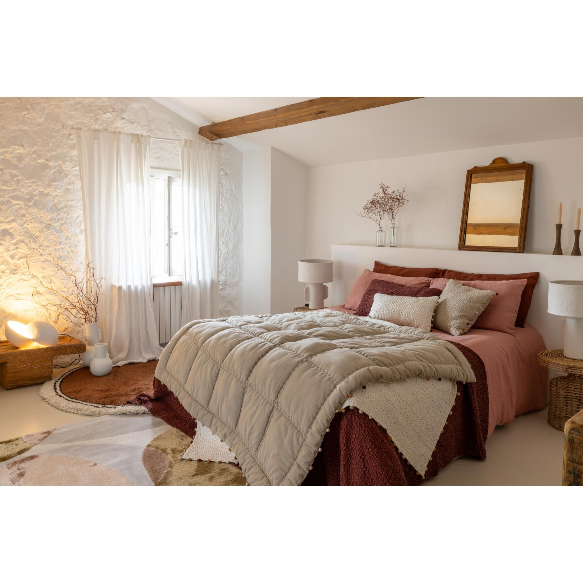 Coussin stonewashed Tana