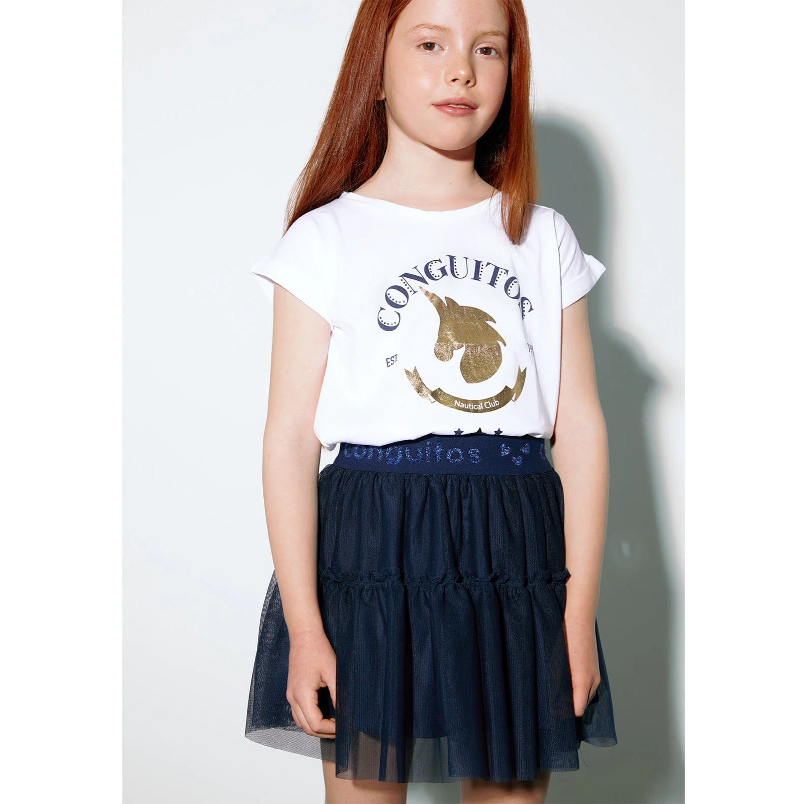 Conguitos - T-shirt a maniche corte casual stampata