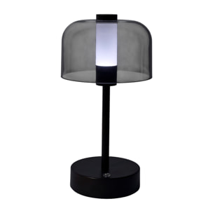Lampe - HOME DECO FACTORY - Tactile - Rechargeable - Marron
