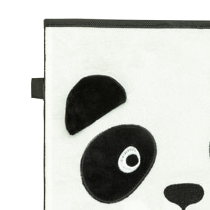 Caja de almacenamiento 29 x 29 cm terciopelo panda