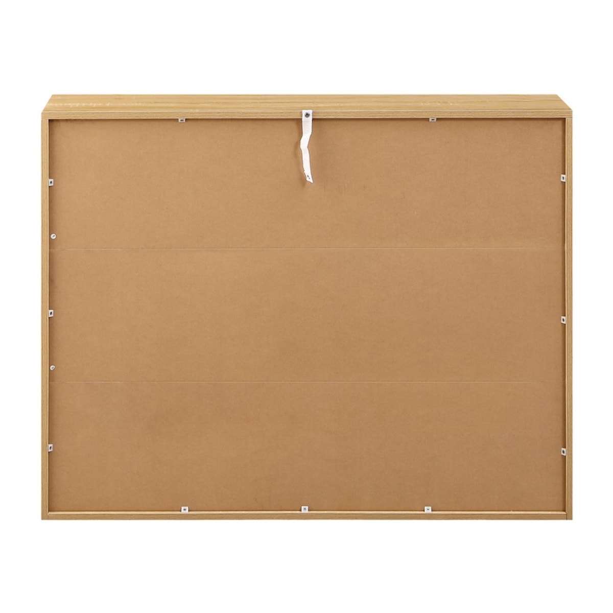 Scarpiera 4 vani bianca e rovere in pannello truciolare - Sky