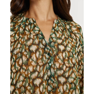 Camisa Manga Larga Estampada - Handy