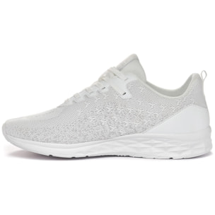 Kappa - Zapatillas Hombre Mujer Blanco - Logo Rostie