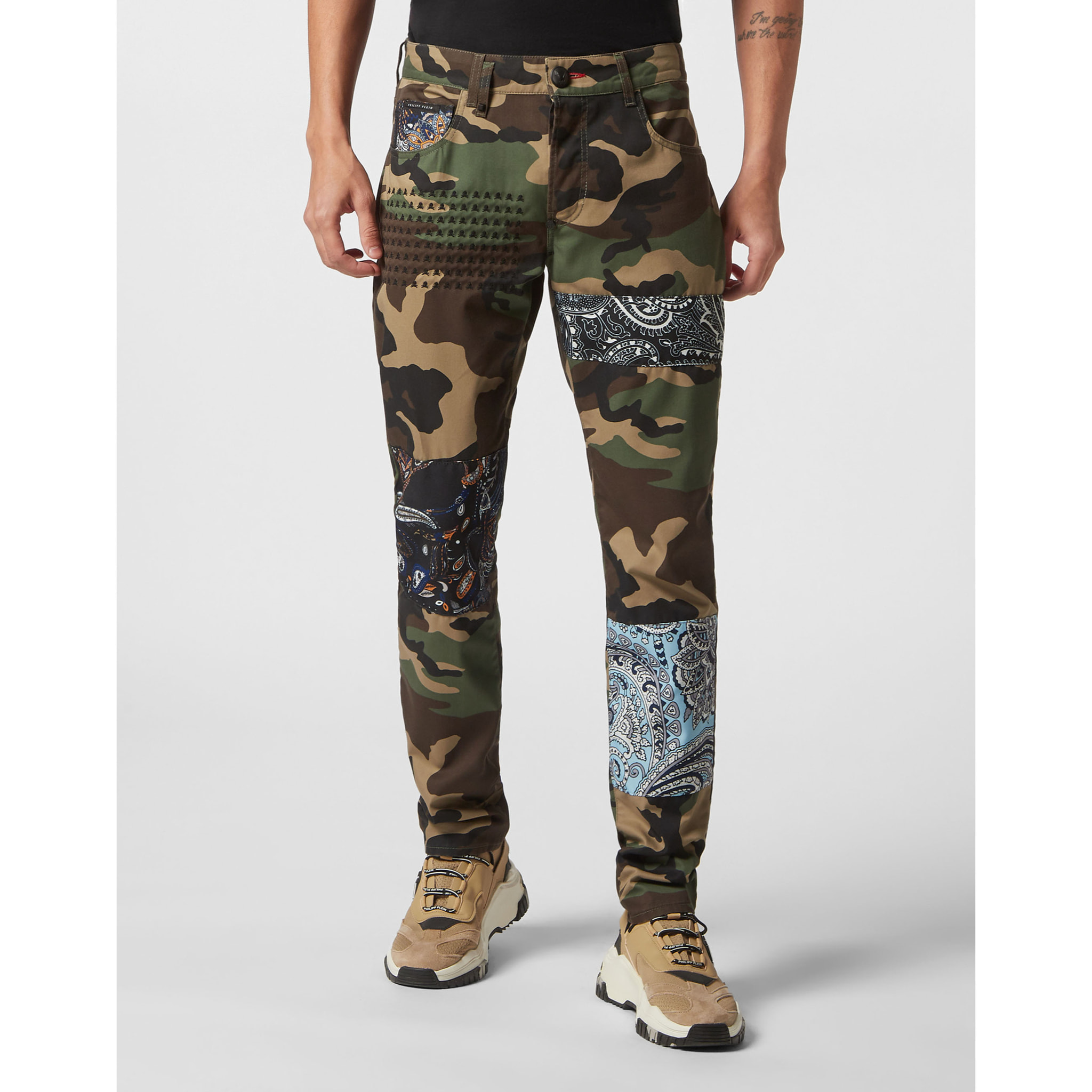 PHILIPP PLEIN Jeans Straight Cut PAISLEY