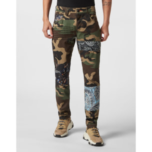 PHILIPP PLEIN Jeans Straight Cut PAISLEY