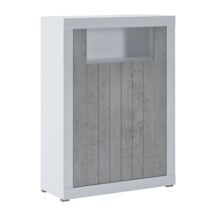 Tomasucci Armoire haute CLARKE CEMENT Multicolore