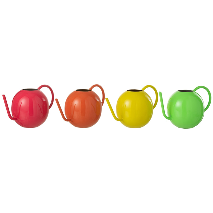 J-Line arrosoir Rond - fer - mix - 4 pcs