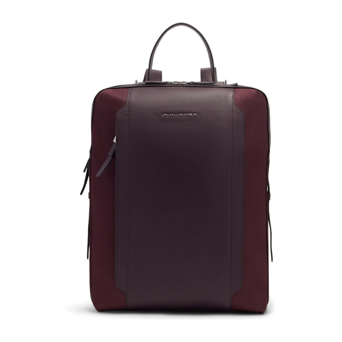Piquadro Zaino donna porta pc 15,6" in tessuto riciclato