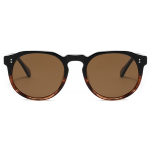 Gafas de sol PALO ALTO LOMBARD - Marrón rayada / Polarizada marrón