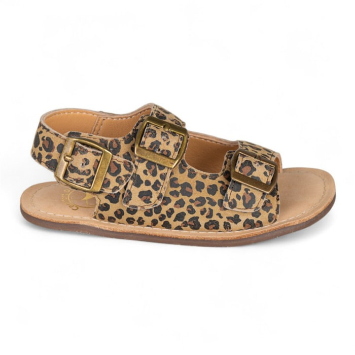 SANDALIA BAREFOOT PIEL CHETTO TIPO BIO ANIMAL PRINT