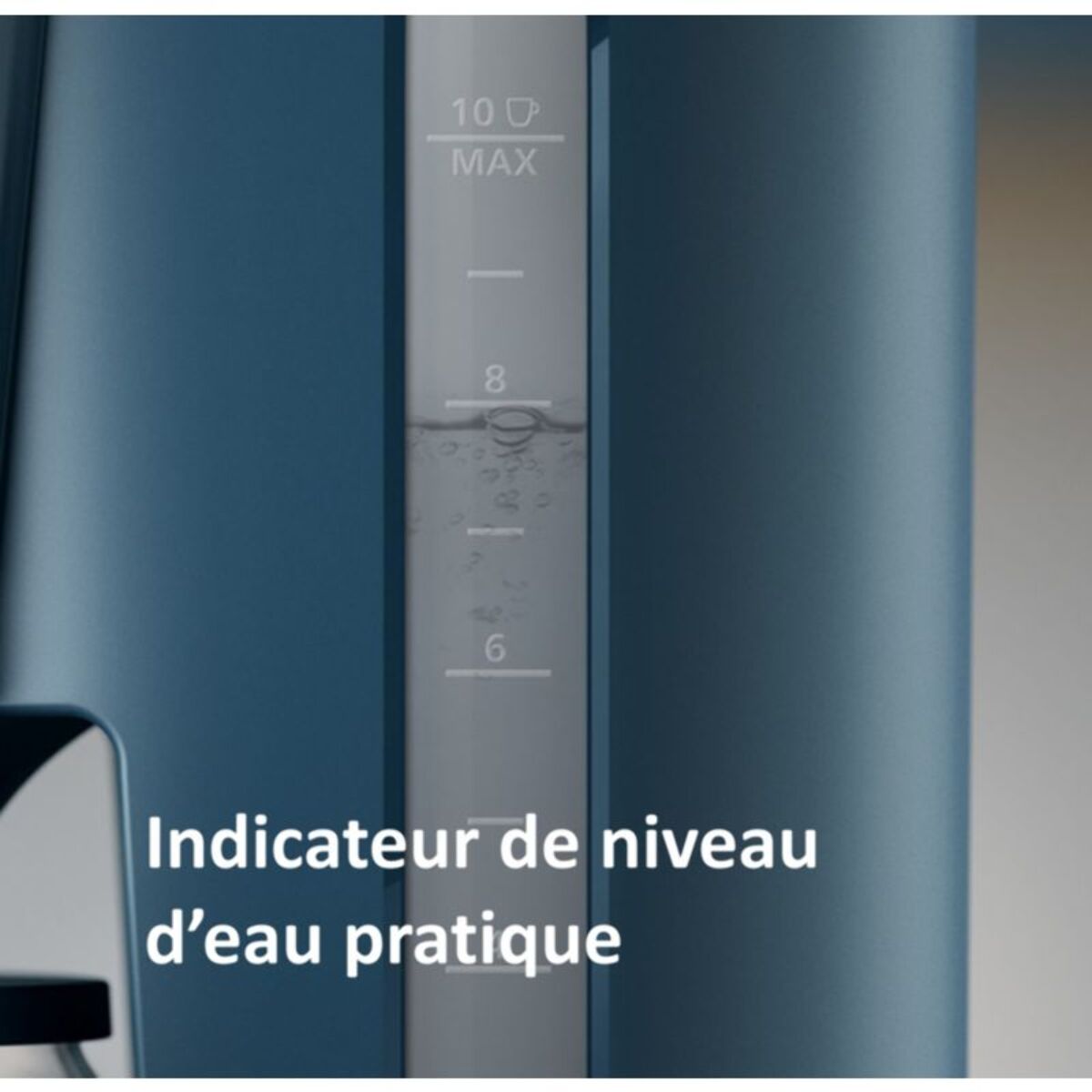Cafetière filtre PHILIPS HD7411/70 Cafetière bleue Série 3000, 1.25L, 1000W
