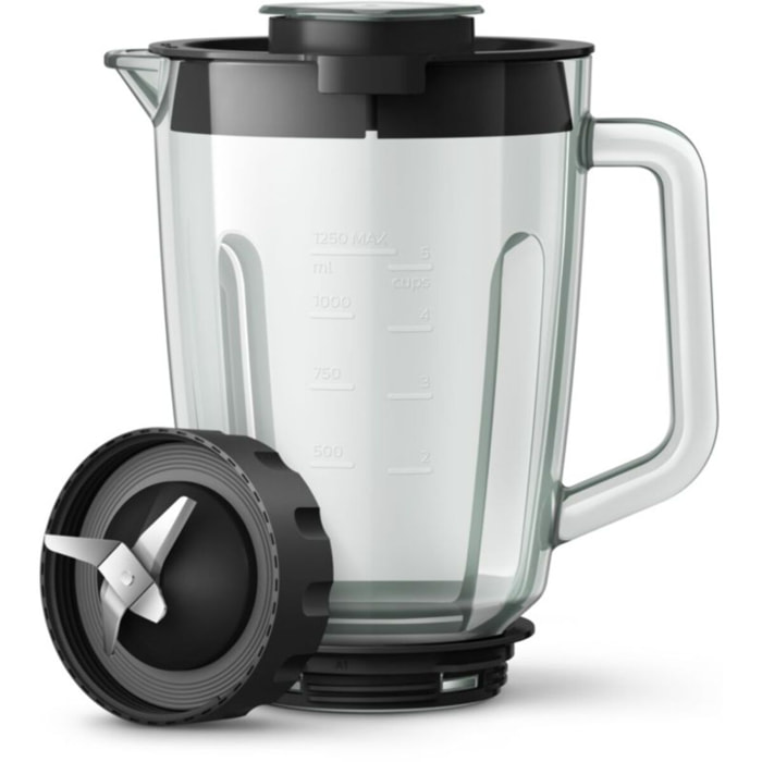 Blender PHILIPS HR2291/01 Blender mixeur noir Série 3000 2L, 600W