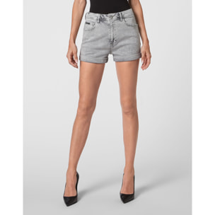 PHILIPP PLEIN Pantalones cortos vaqueros