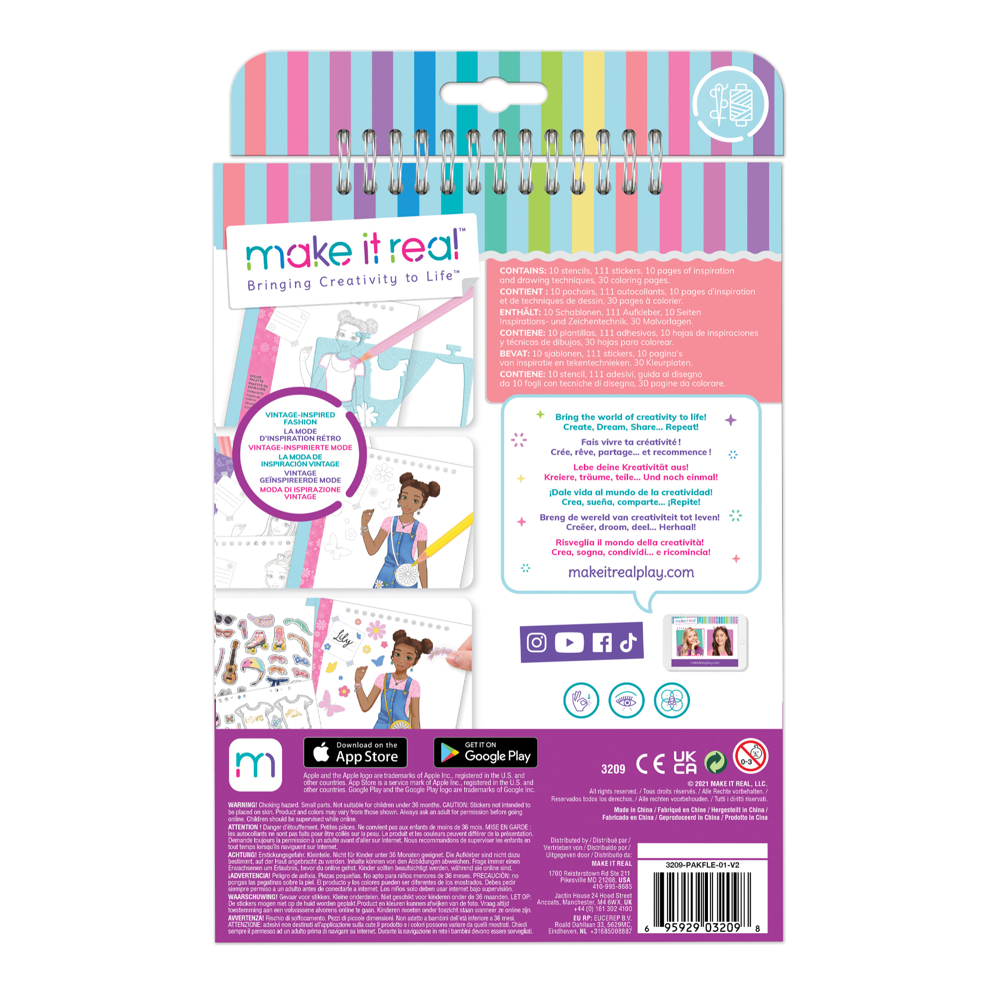 Blocco da Disegno Stilista: Magia in Fiore