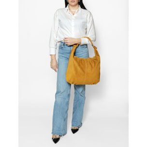 Borsa a spalla da Donna Valeria in Vera Pelle Made in Italy 34x43,5x5 cm