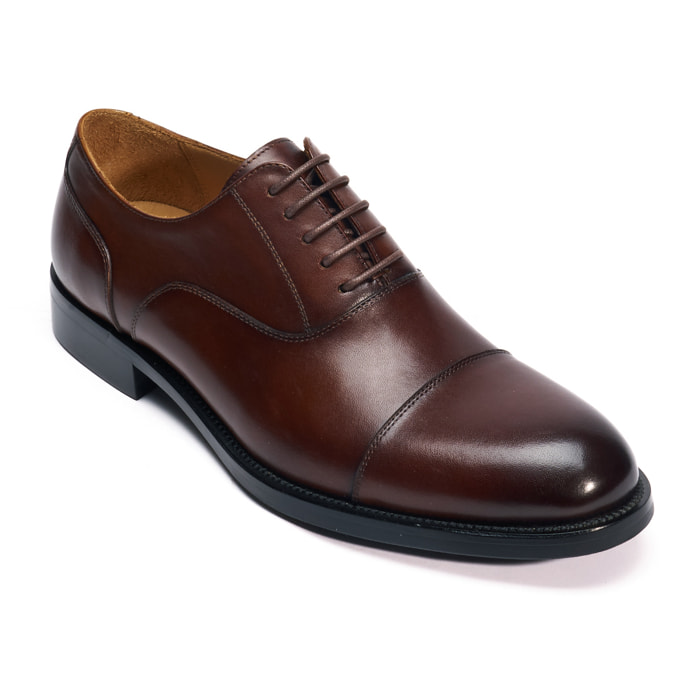 Scarpa Oxford British Passport Testa di moro