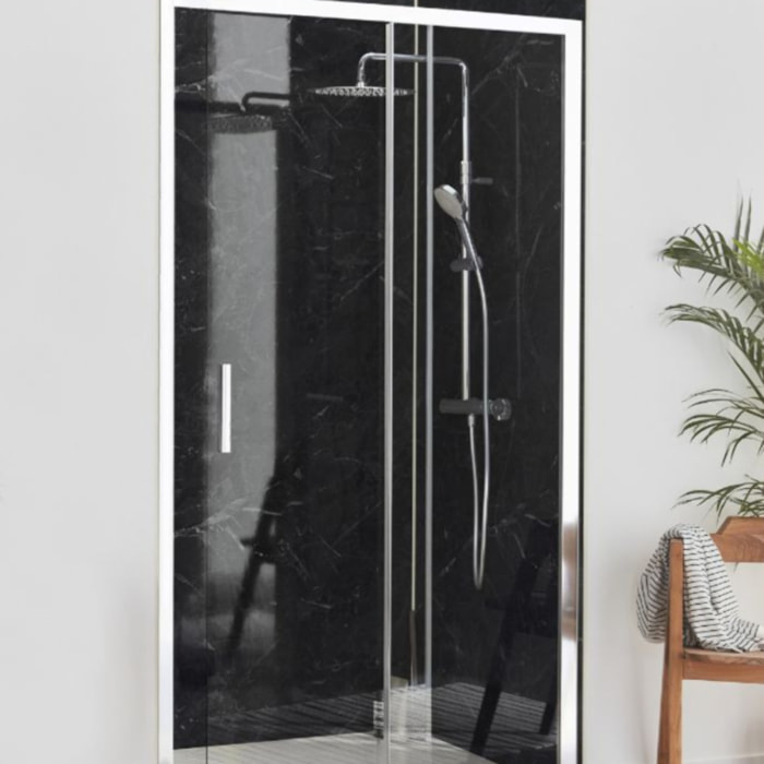 Paroi L'ingénieuse porte coulissante insallation en niche