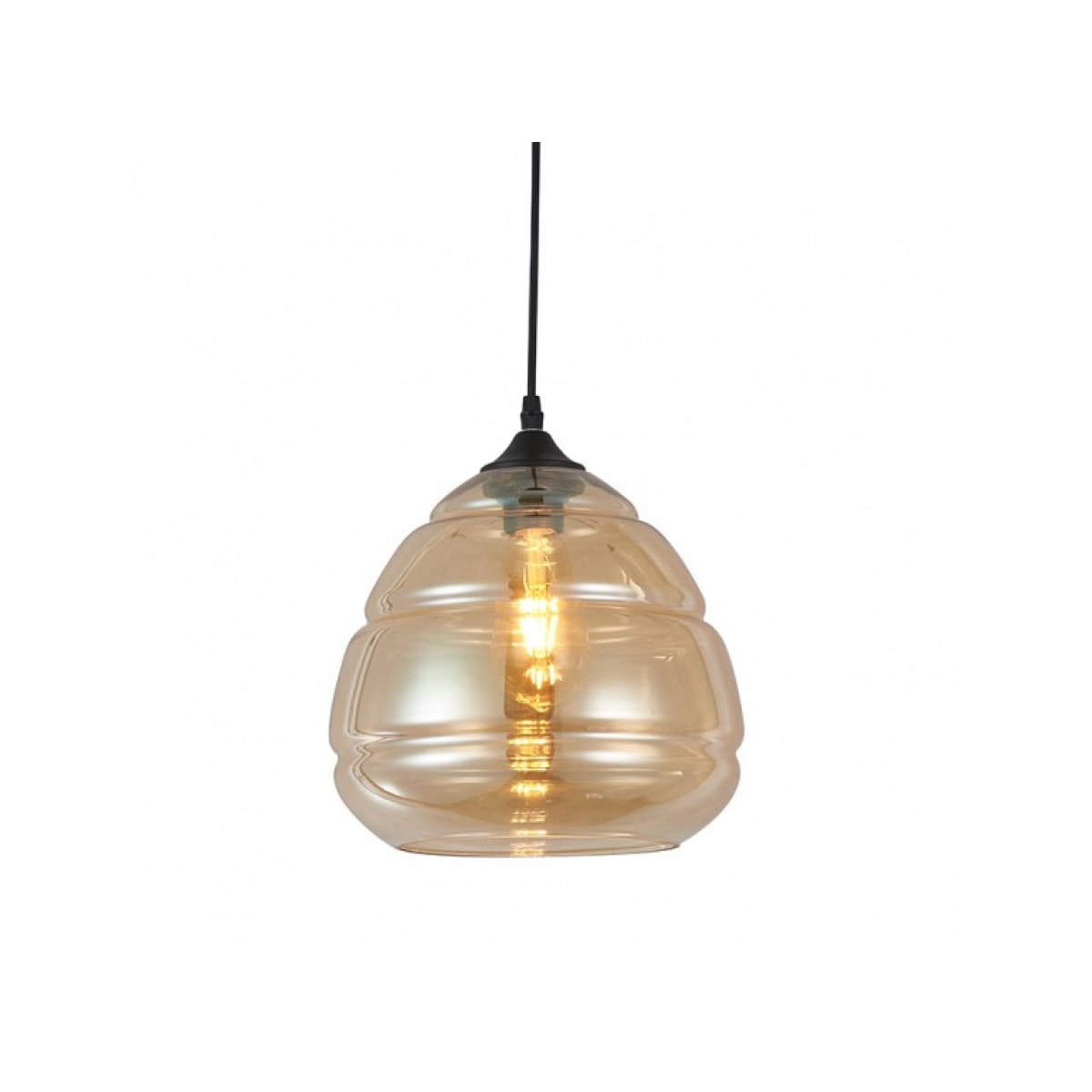 Suspension en verre fumé - CHAMPI