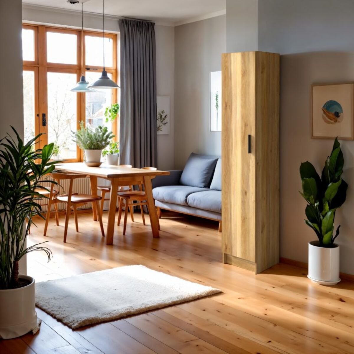 Armario Multi Useful SH 37 1 Puerta Roble Alpine