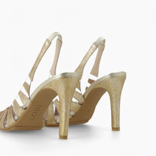 ZAPATOS DE SALÓN DORADOS RUAR