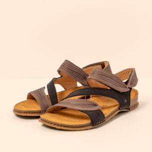 Sandalias N5810S PLEASANT BLACK-PLUME/ PANGLAO color Black-plume