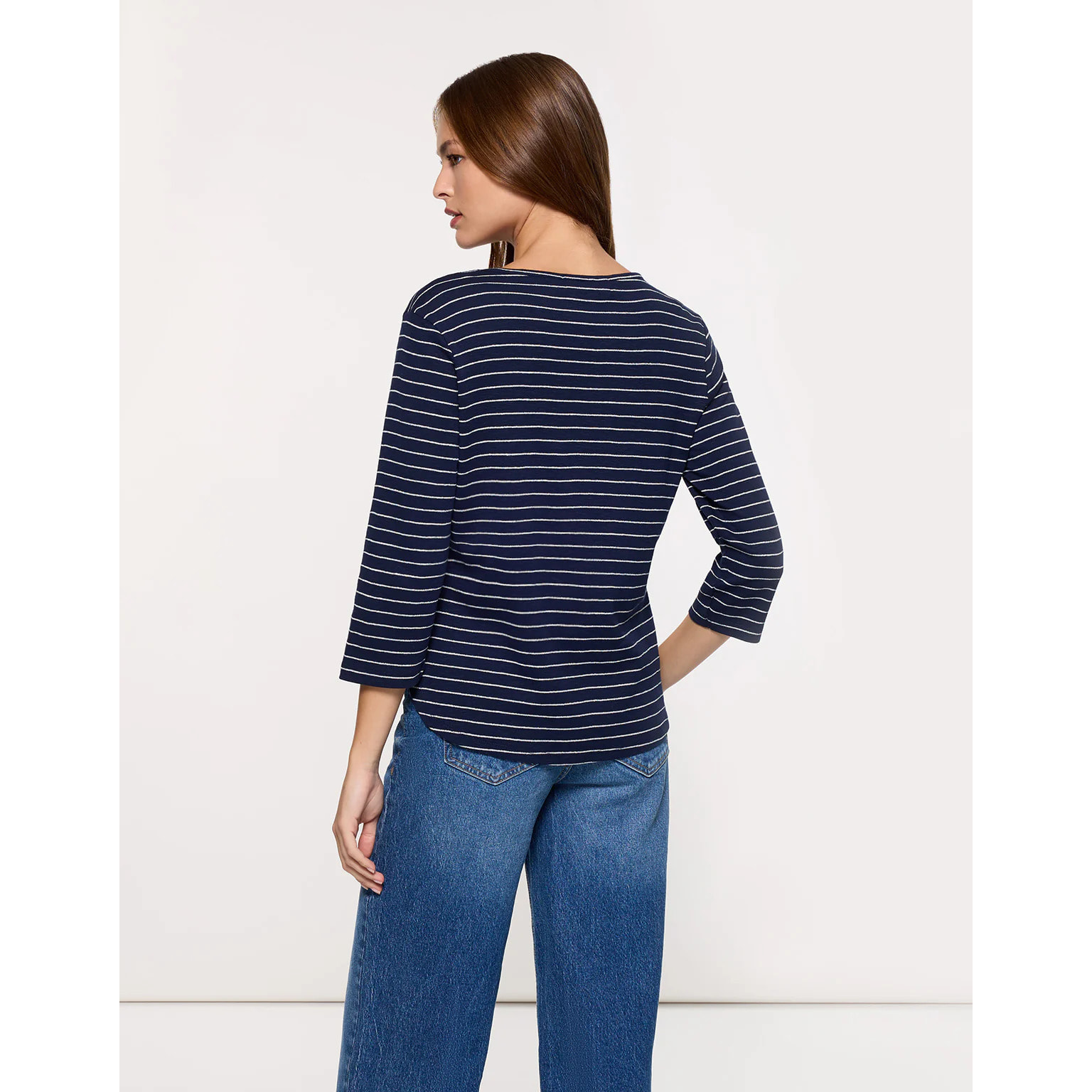 Camiseta Rayas Azul Marino - Teluk