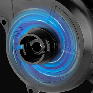 Mini soplador de hojas eléctrico con batería recargable de 6000mAh.