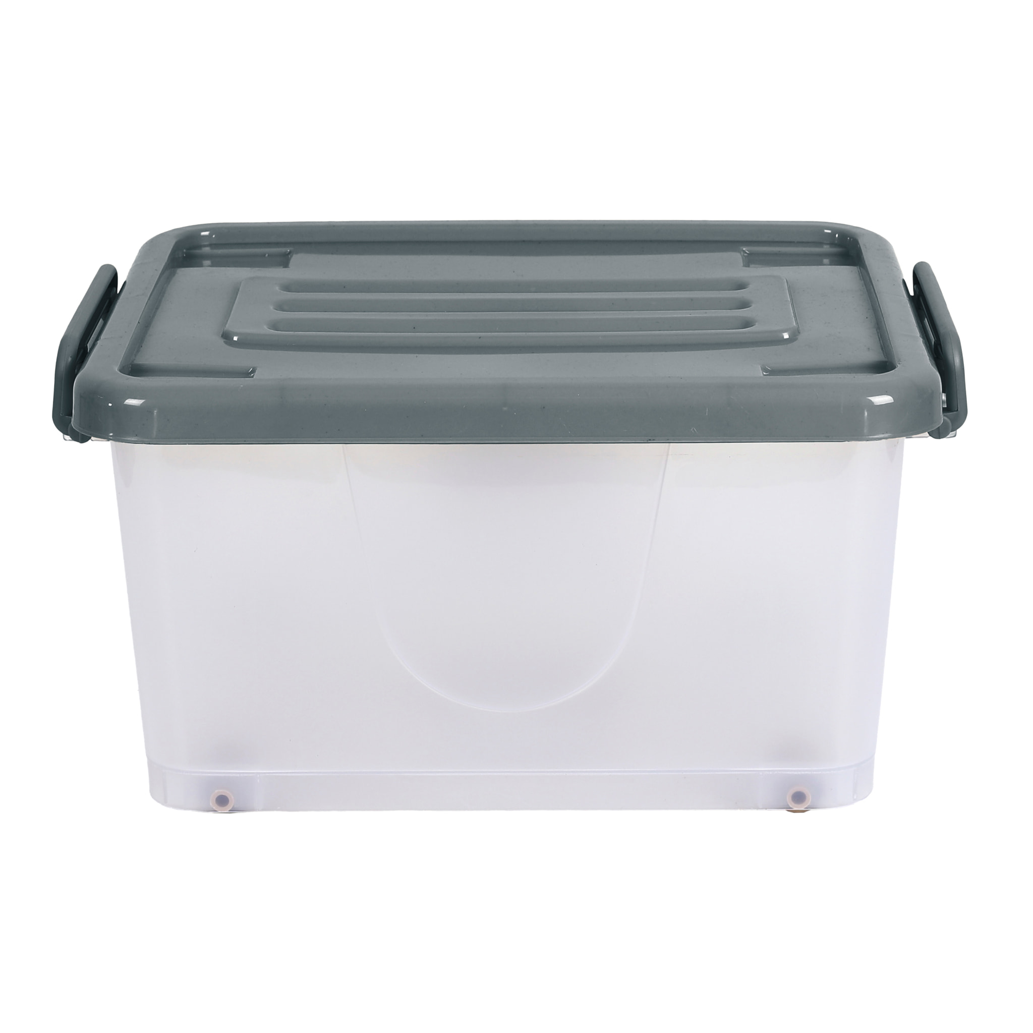 Boîte de Rangement - JE CHERCHE UNE IDEE - Transparente - Sur Roulettes - 17 L