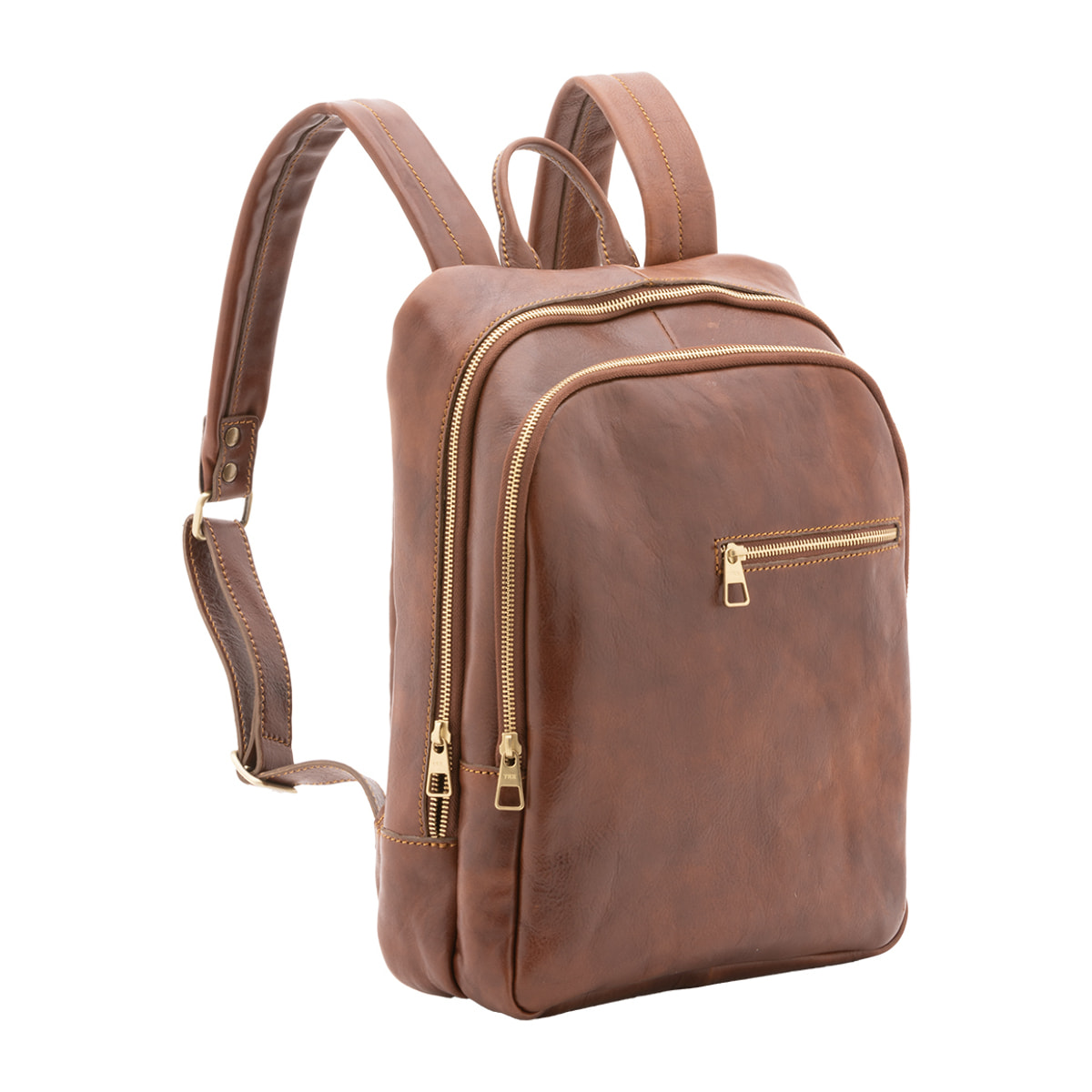 Zaino  unisex In Vera pelle Made in Italy 39x29x10 cm