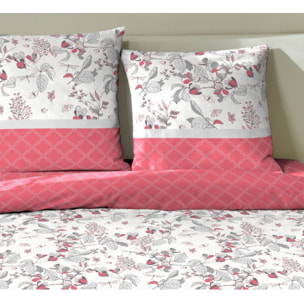 Parure housse de couette 3pcs 100% 100% coton 51 fils_chorai