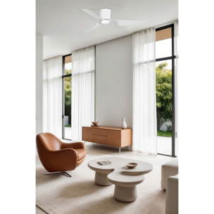 PEMBA L Ventilatore a soffitto bianco