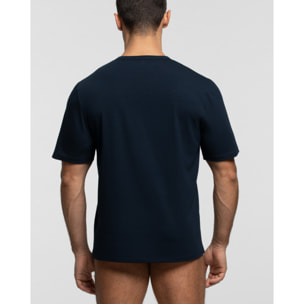 T-Shirt girocollo in cotone organico Cotton Planet vestibilità comfort