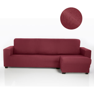 Funda ELÁSTICA para Chaise Longue derecha (visto de frente) brazo corto modelo MARCELA