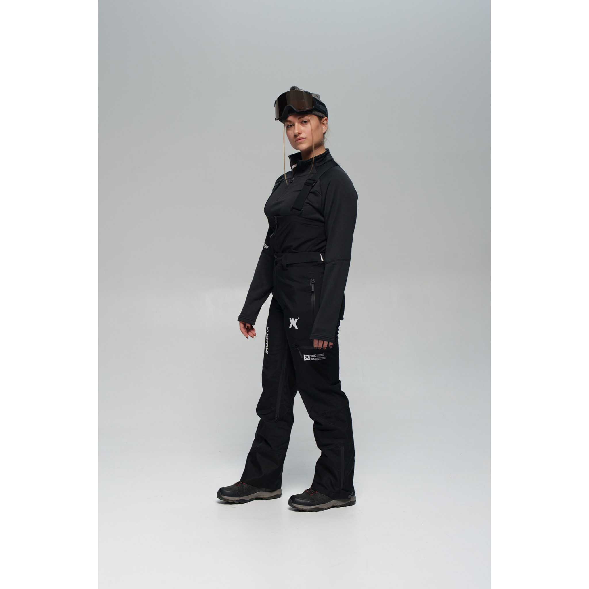 Pantaloni neri AQUILO KUSTOM DONNA