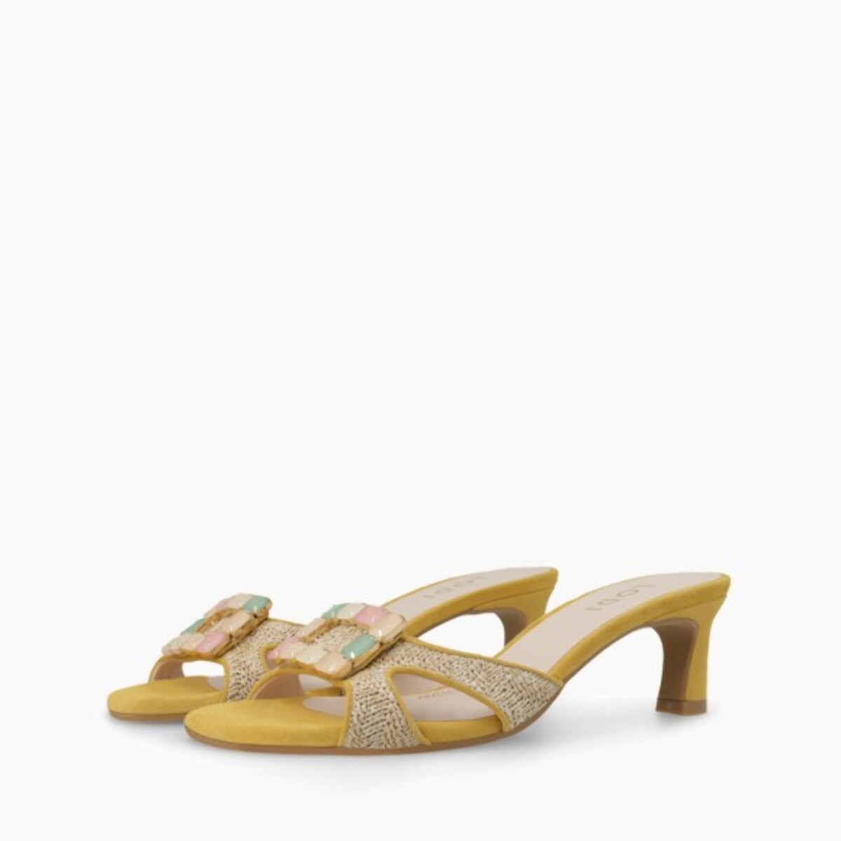 SANDALIAS AMARILLAS CHETES-TE