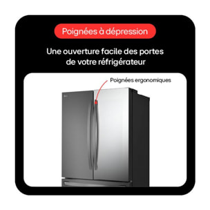 Réfrigérateur multi portes LG GMZ765SBHJ INSTAVIEW