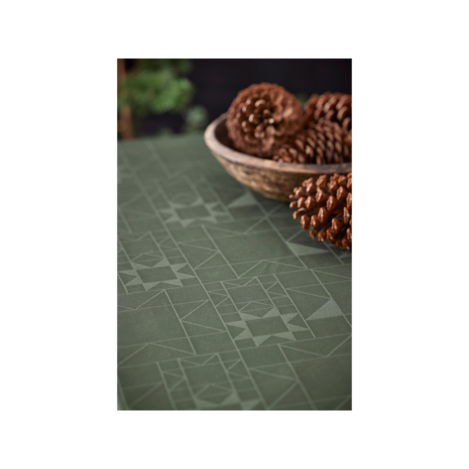 Nappe de noël Star Damas