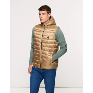 Chaleco Dorado con Capucha - Gisborne