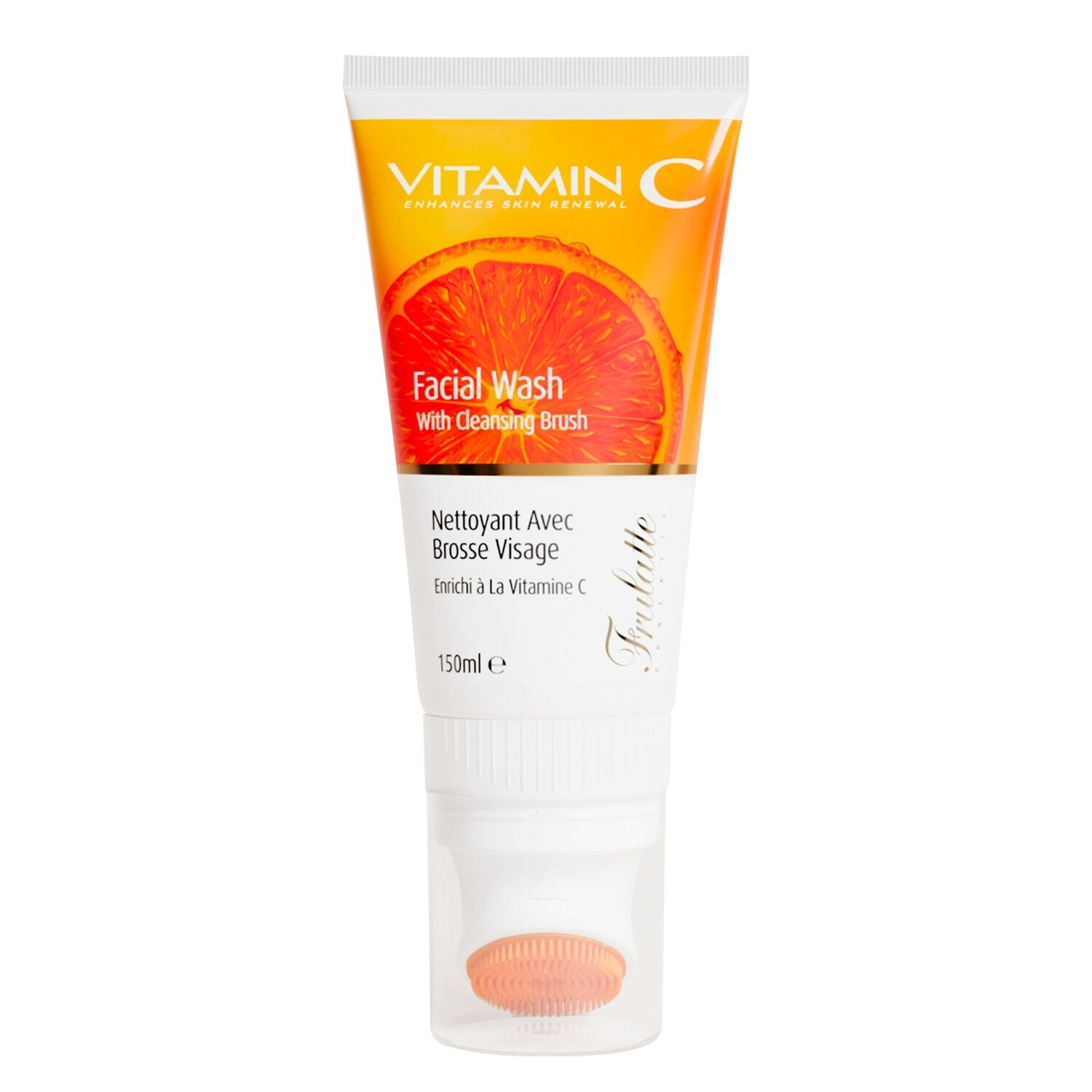 Vitamine C - Nettoyant avec Brosse Visage 150 ml